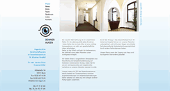 Desktop Screenshot of bonner-augen.de